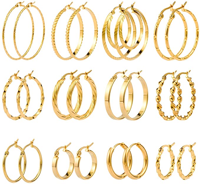 Gold Earings